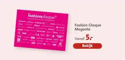 Bruna Fashion Cheque Magenta aanbieding