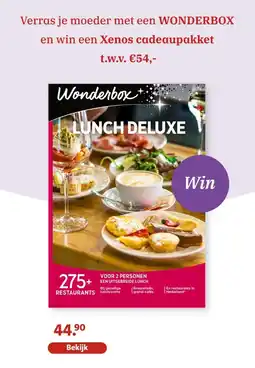 Bruna Wonderbox lunch deluxe aanbieding