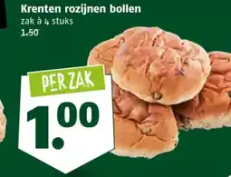Poiesz Krenten rozijnen bollen aanbieding