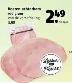 Poiesz Boeren achterham aanbieding