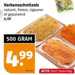 Poiesz Varkensschnitzels aanbieding