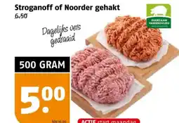 Poiesz Stroganoff of Noorder gehakt aanbieding