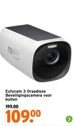 GAMMA Eufycam 3 Draadloze Beveiligingscamera voor buiten aanbieding