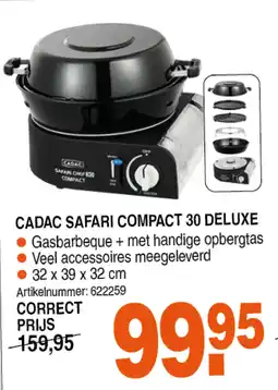 Correct CADAC SAFARI COMPACT 30 DELUXE aanbieding