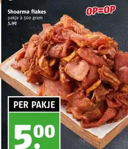 Poiesz Shoarma flakes aanbieding