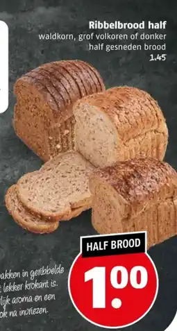 Poiesz Ribbelbrood half aanbieding