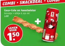 Poiesz Coca-Cola en kaastwister aanbieding