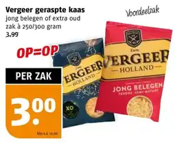 Poiesz Vergeer geraspte kaas aanbieding