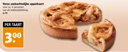 Poiesz Verse ambachtelijke appeltaart aanbieding