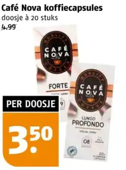 Poiesz Café Nova koffiecapsules aanbieding