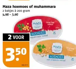 Poiesz Maza hoemoes of muhammara aanbieding