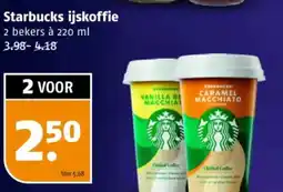 Poiesz Starbucks ijskoffie aanbieding