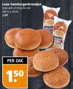 Poiesz Luxe hamburgerbroodjes aanbieding