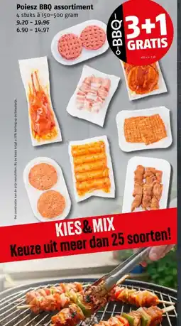 Poiesz Poiesz BBQ assortiment aanbieding
