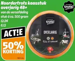 Poiesz Noordertrots kaasstuk overjarig 48+ aanbieding
