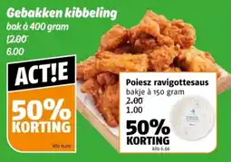 Poiesz Gebakken kibbeling aanbieding