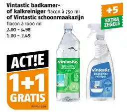 Poiesz Vintastic badkamer- of kalkreiniger of kalkreiniger aanbieding