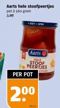 Poiesz Aarts hele stoofpeertjes aanbieding
