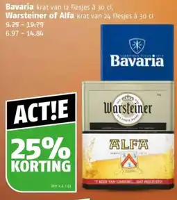 Poiesz Bavaria Warsteiner of Alfa aanbieding