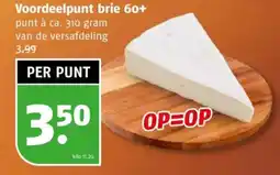 Poiesz Voordeelpunt brie 60+ aanbieding
