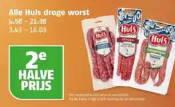 Poiesz Alle Huls droge worst aanbieding
