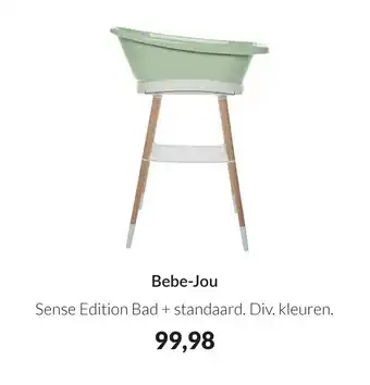 Babypark Bebe-Jou Sense Edition Bad + standaard. Div. kleuren aanbieding