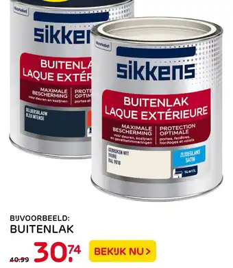 Praxis Sikkens Buitenlak aanbieding