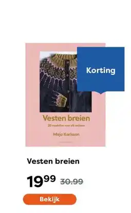 The Read Shop Vesten breien aanbieding