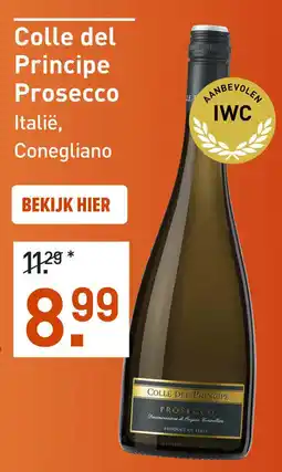 Gall & Gall Colle del Principe Prosecco aanbieding