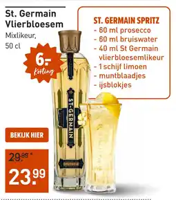 Gall & Gall St. Germain Vlierbloesem Mixlikeur aanbieding