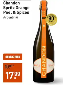 Gall & Gall Chandon Spritz Orange Peel & Spices Argentinië aanbieding