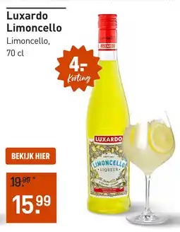 Gall & Gall Luxardo Limoncello aanbieding
