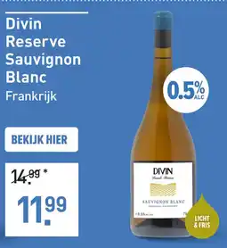 Gall & Gall Divin Reserve Sauvignon Blanc aanbieding