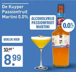 Gall & Gall De Kuyper Passionfruit Martini 0.0% aanbieding