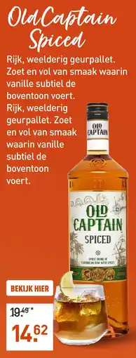 Gall & Gall Old Captain Spiced aanbieding