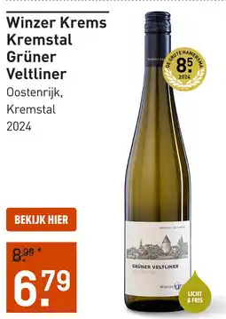 Gall & Gall Winzer Krems Kremstal Grüner Veltliner aanbieding