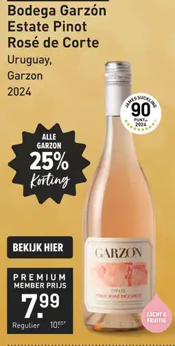 Gall & Gall Bodega Garzón Estate Pinot Rosé de Corte aanbieding