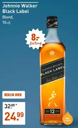 Gall & Gall Johnnie Walker Black Label Blend aanbieding