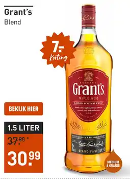 Gall & Gall Grant's Blend aanbieding
