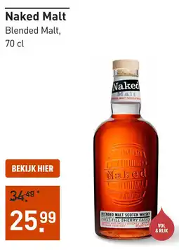 Gall & Gall Naked Malt Blended Malt aanbieding
