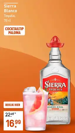 Gall & Gall Sierra Blanco Tequila aanbieding