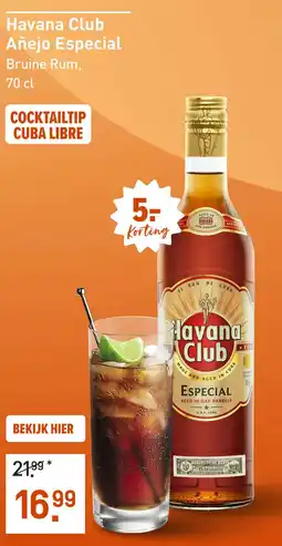 Gall & Gall Havana Club Añejo Especial aanbieding