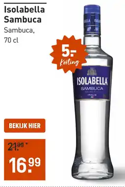 Gall & Gall Isolabella Sambuca aanbieding