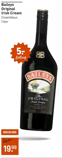 Gall & Gall Baileys Original Irish Cream aanbieding