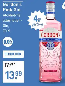 Gall & Gall Gordon's Pink Gin aanbieding