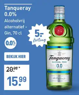 Gall & Gall Tanqueray 0.0% aanbieding
