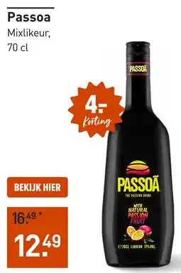 Gall & Gall Passoa Mixlikeur aanbieding