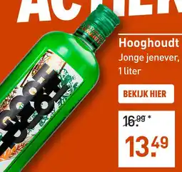 Gall & Gall Hooghoudt Jonge jenever aanbieding