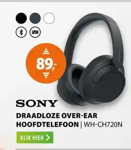 Expert Sony WH-CH720N Zwart aanbieding