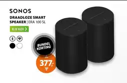 Expert Sonos Era 100 SL Zwart aanbieding